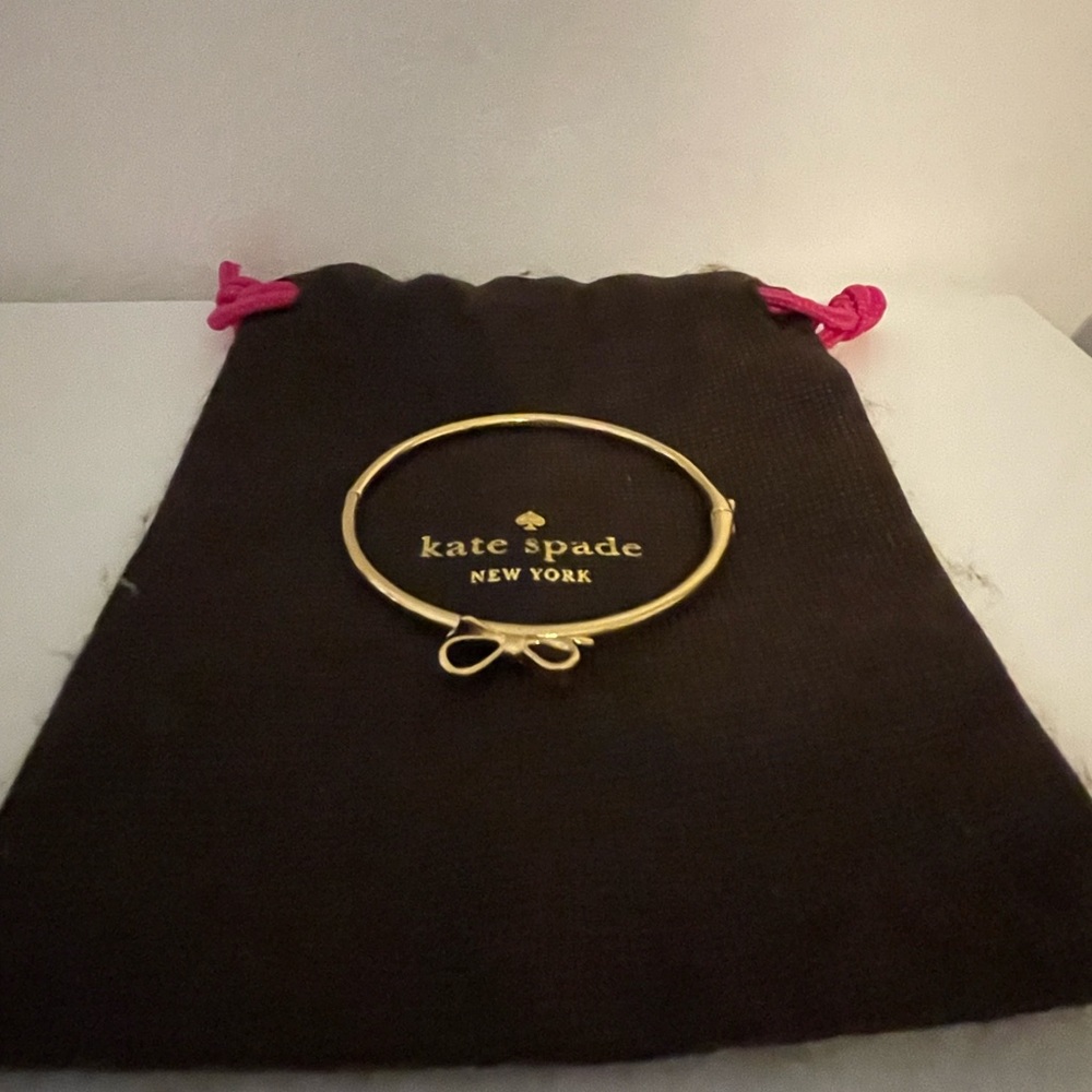 Kate Spade Gold Bow Bracelet